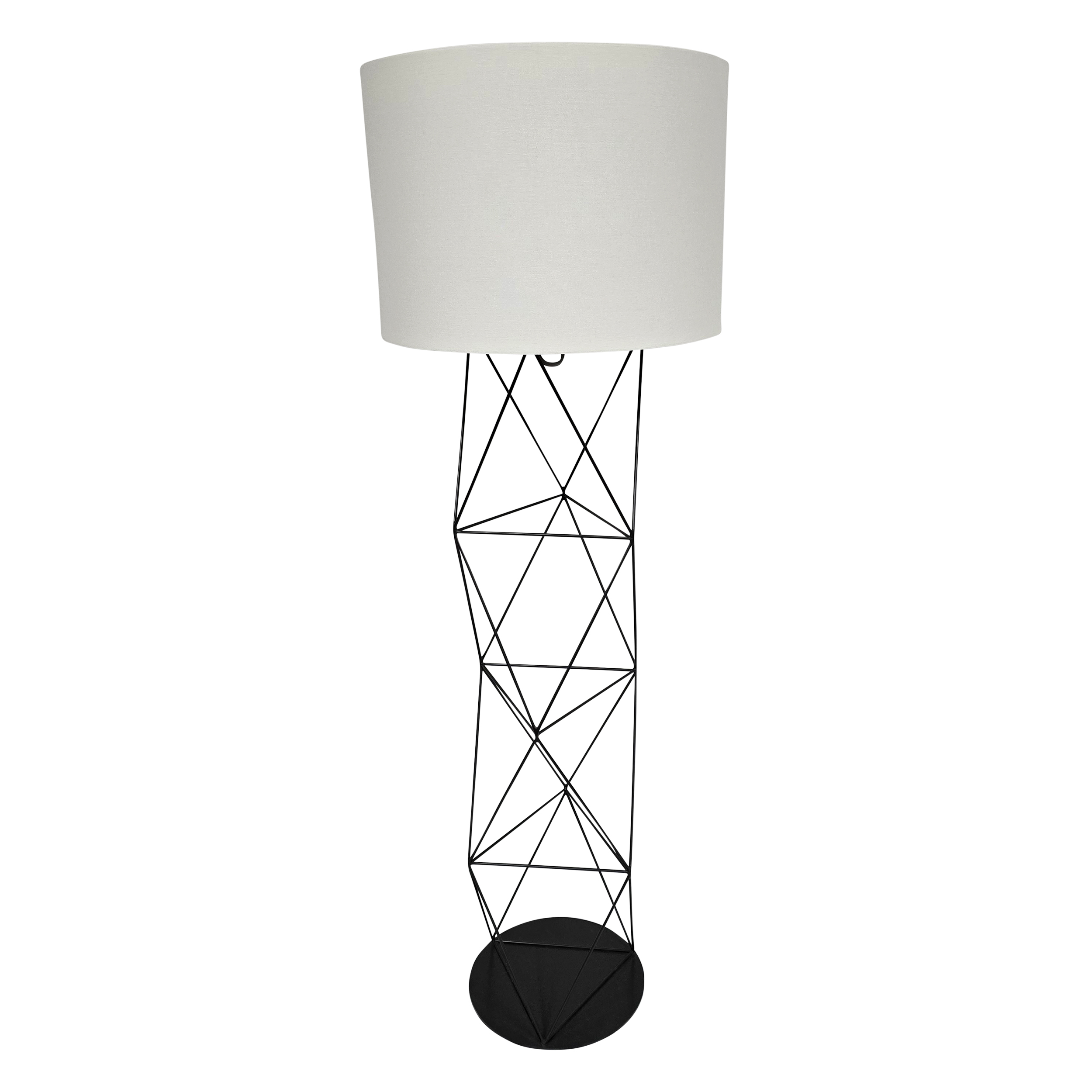 Amigo octahedron floor lamp