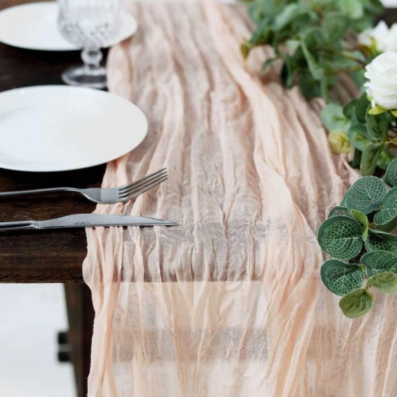 Gauze Cheesecloth 10ft Table Runner