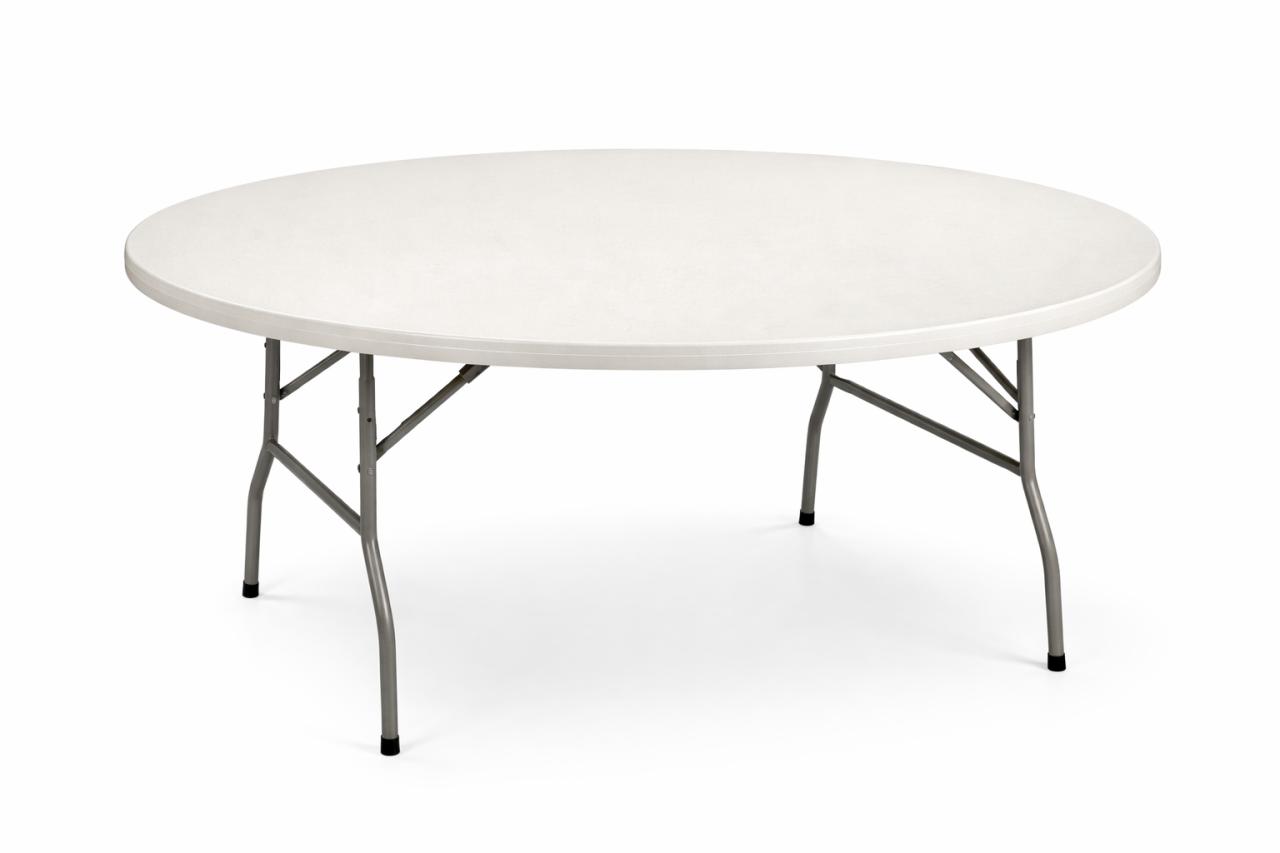 72" Round Table